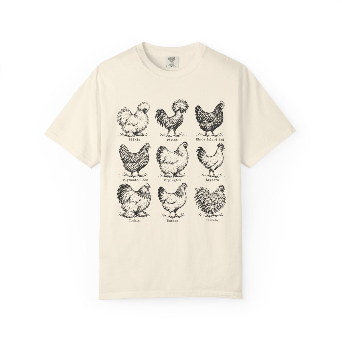 Chicken Breeds T-shirt