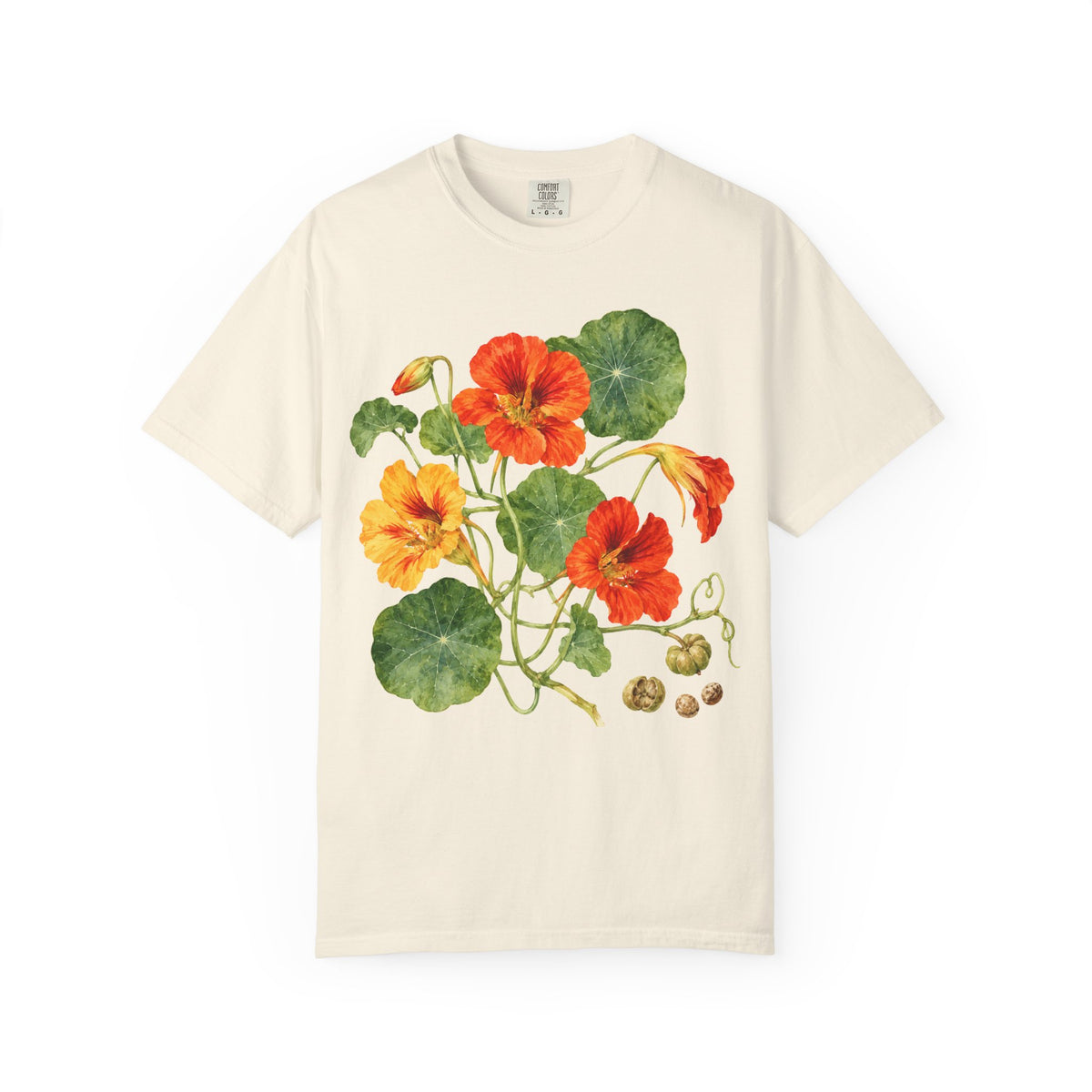 Botanical Nasturtium T-shirt