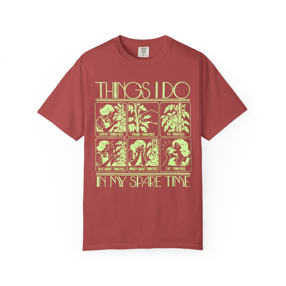 Spare Time Tomatoes T-shirt