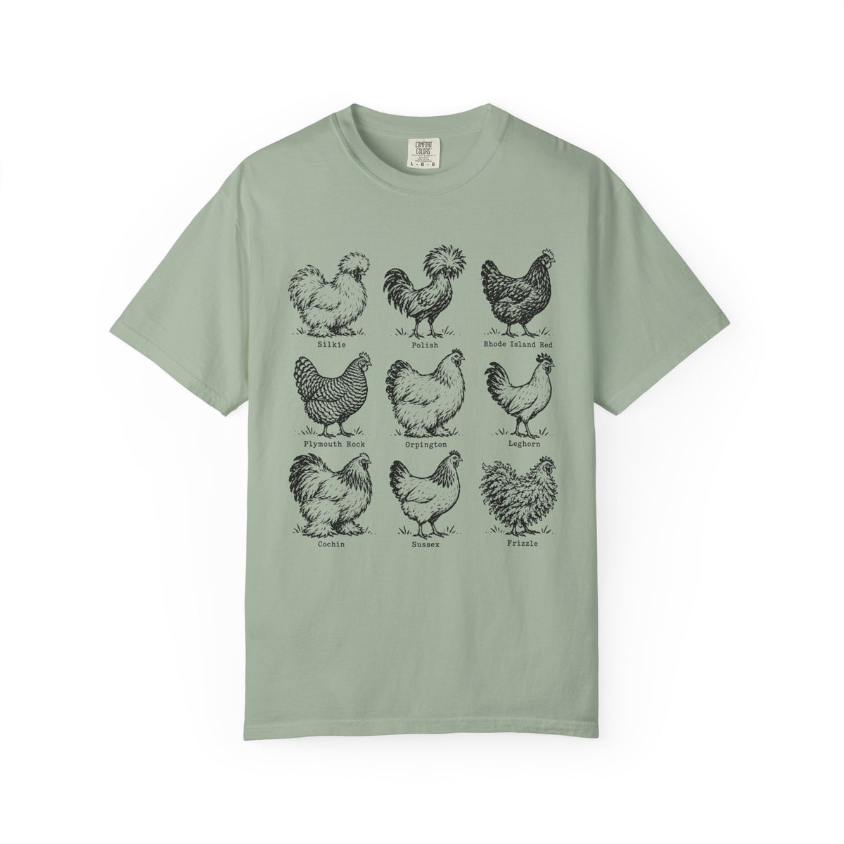 Chicken Breeds T-shirt