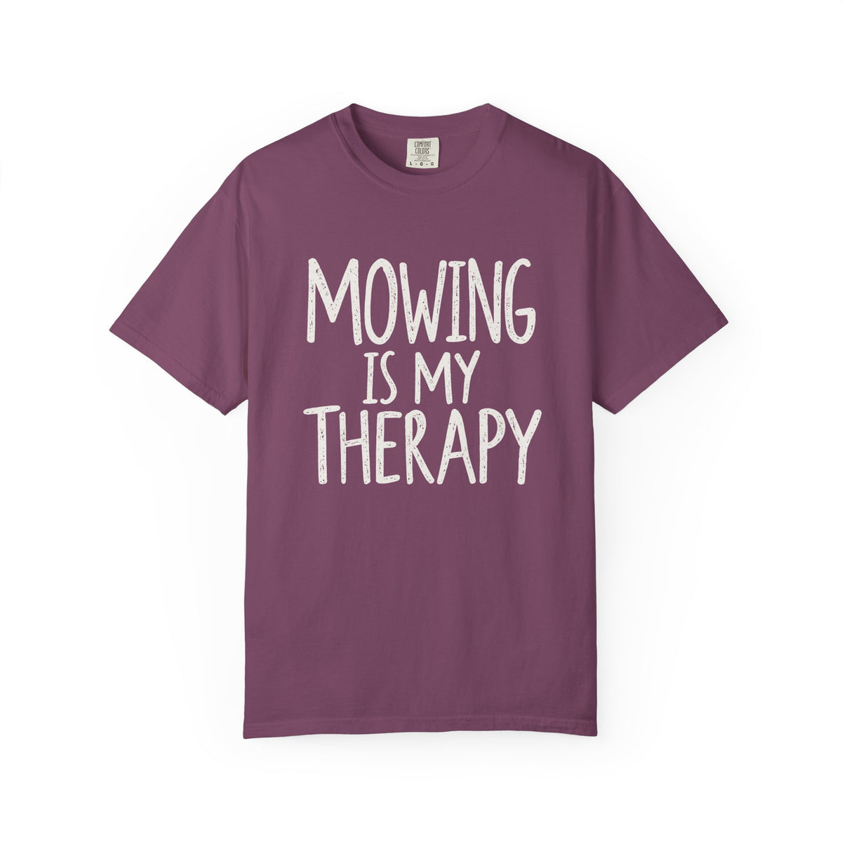 Mowing Is My Therapy T-shirt