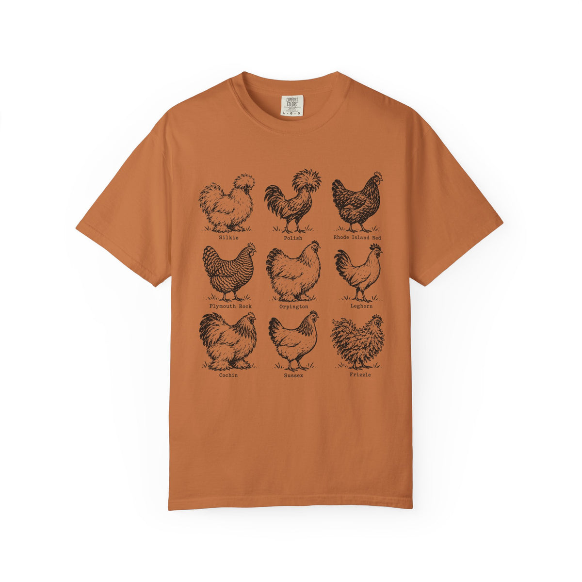 Chicken Breeds T-shirt