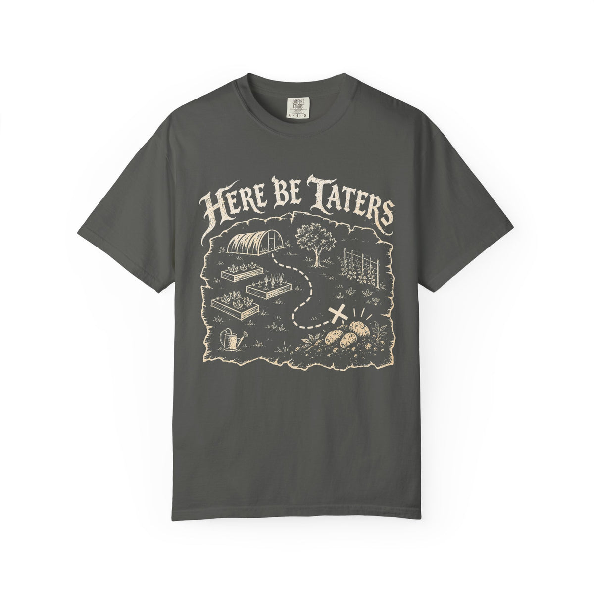 Here Be Taters T-shirt