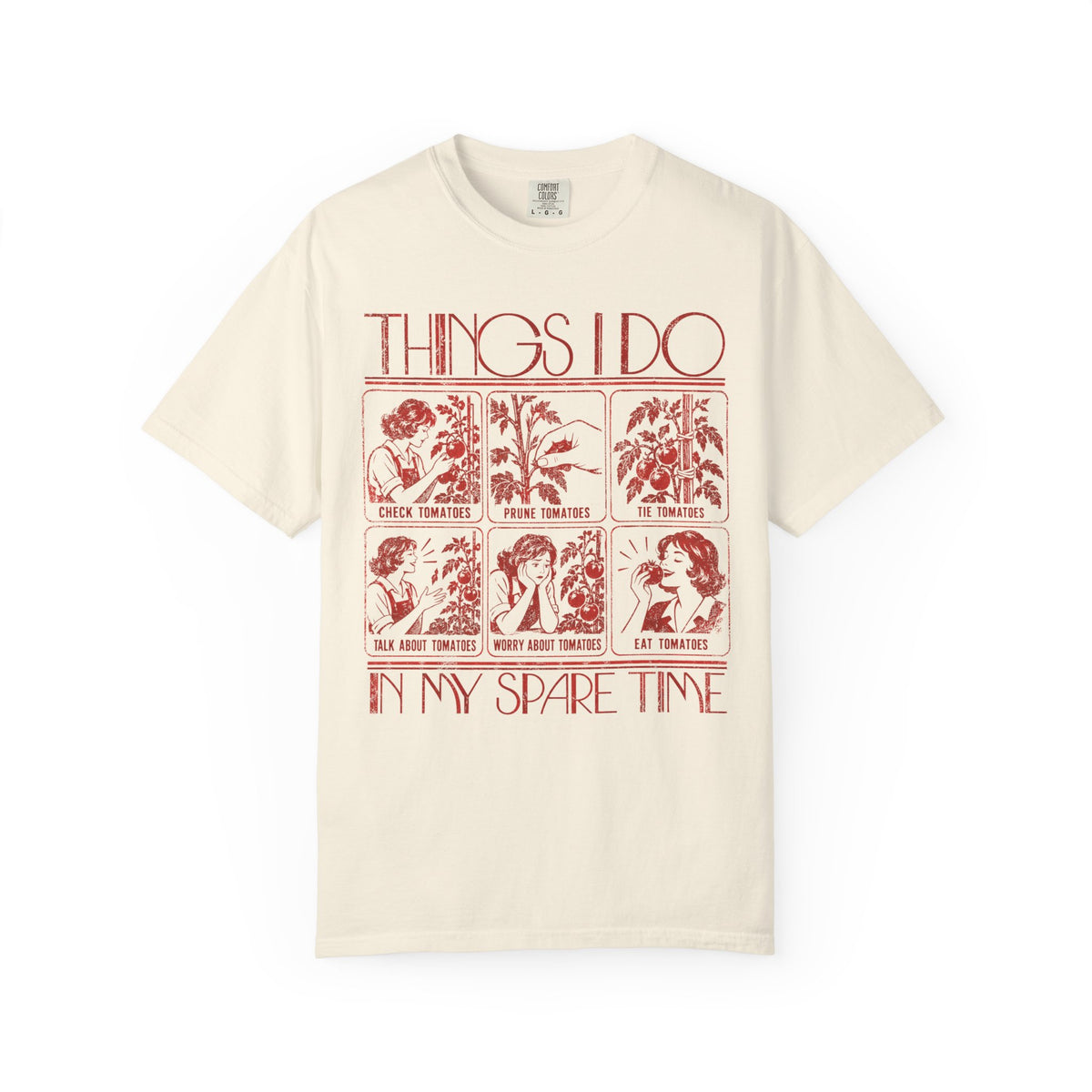 Spare Time Tomatoes T-shirt