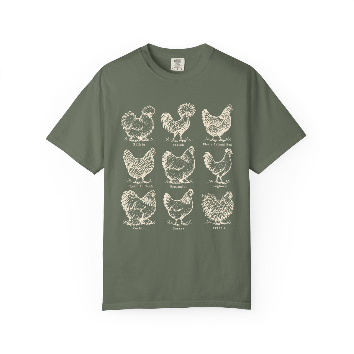 Chicken Breeds T-shirt