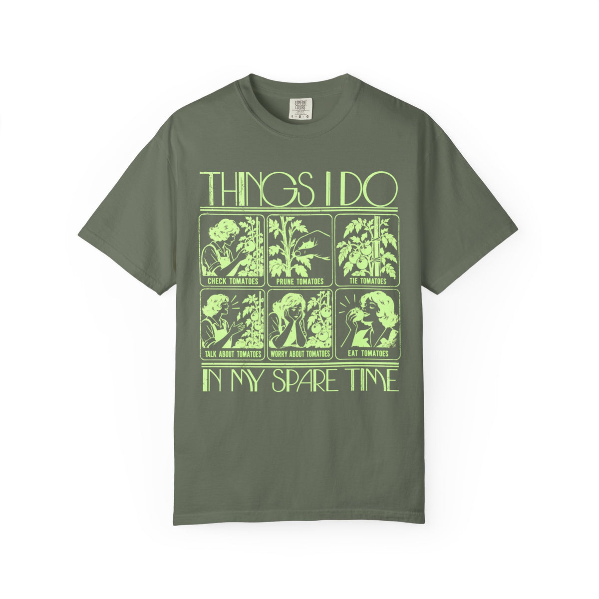 Spare Time Tomatoes T-shirt