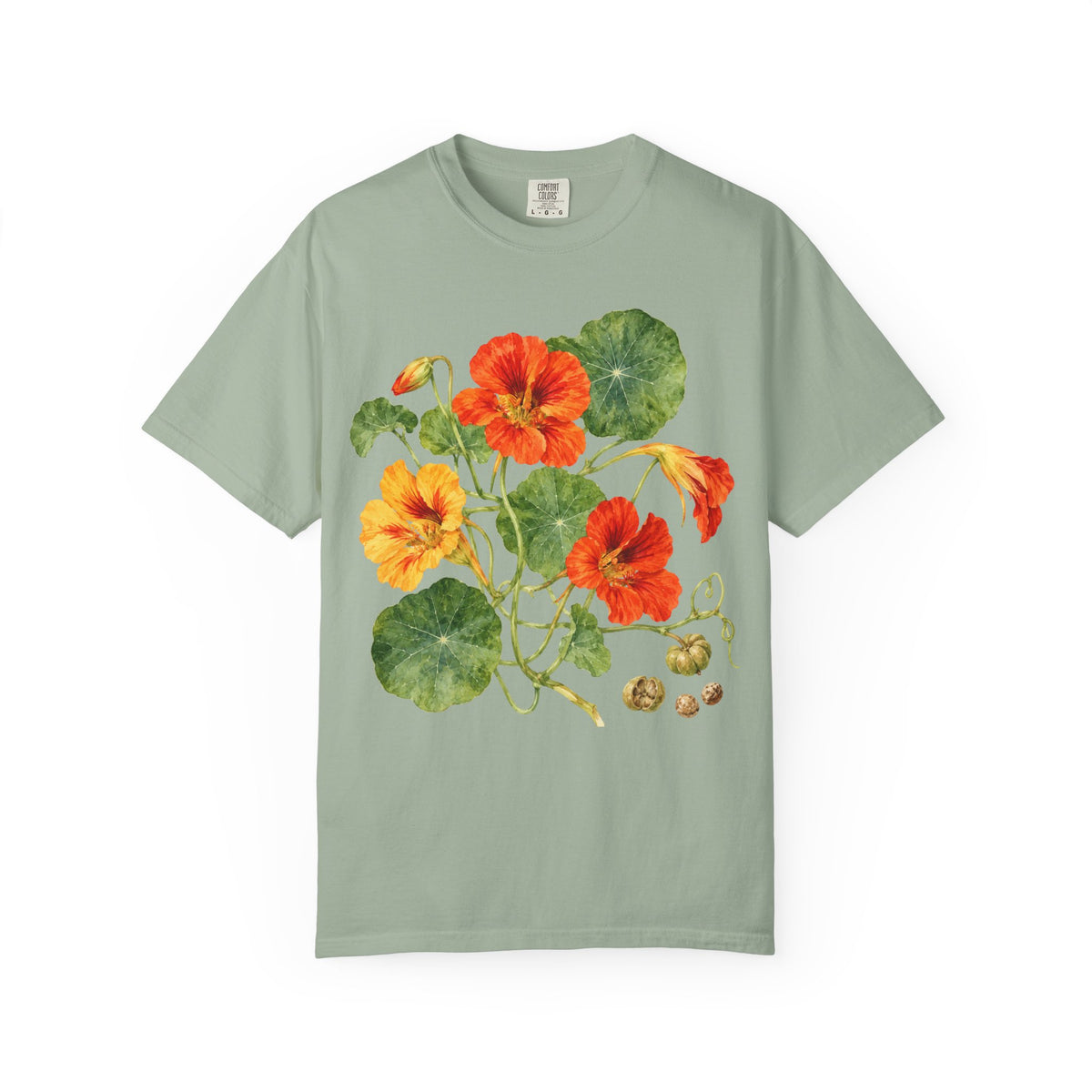 Botanical Nasturtium T-shirt