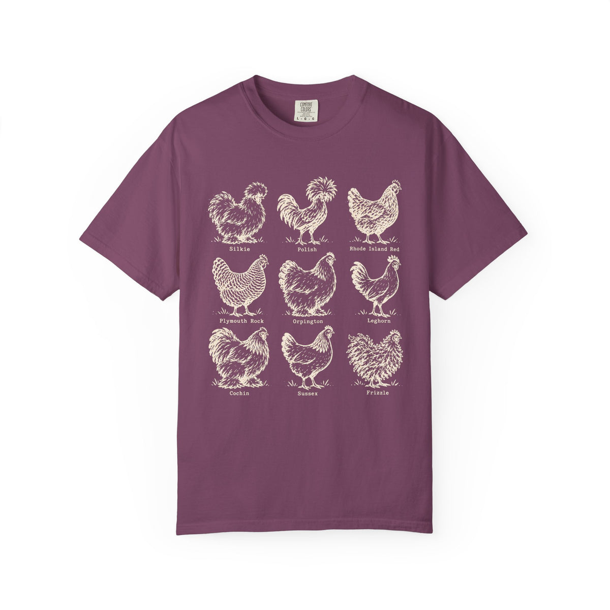 Chicken Breeds T-shirt
