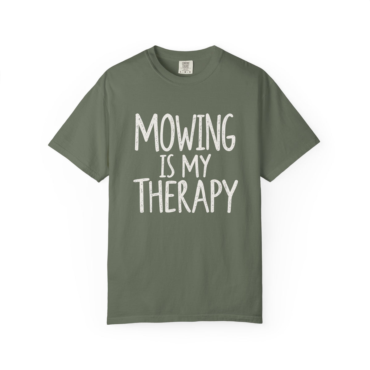 Mowing Is My Therapy T-shirt